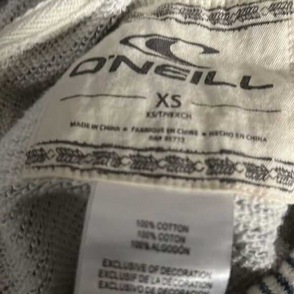 O’Neill Blue Striped Soft Hoodie - XS - Picture 7 of 7